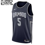 Orlando Magic Trikot Paolo Banchero Nike 2023-24 City Edition Navy Swingman - Kinder